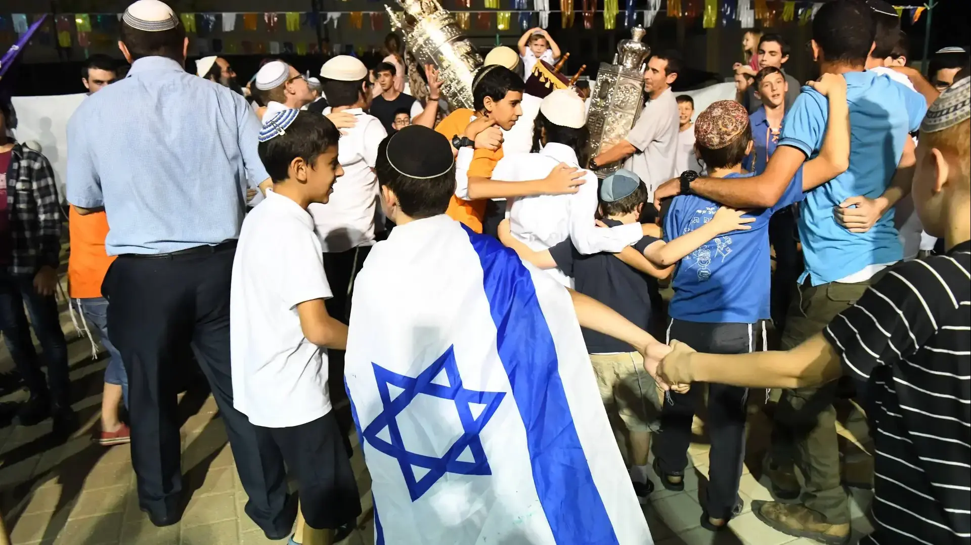 הקפות שניות בשמחת תורה, יד בנימין במועצה האזורית נחל שורק, 21 באוקטובר 2019