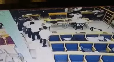 תיעוד עימותים בין ראש עיריית טבריה רון קובי לחסידי הרב קוק, 24 באוקטובר 2019