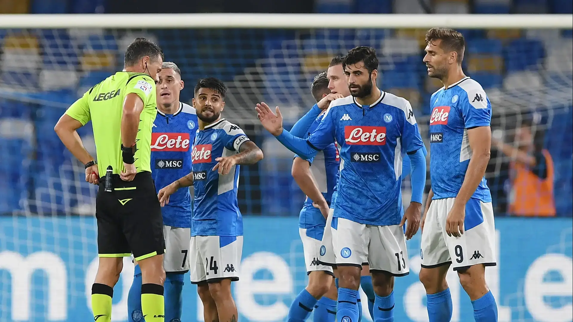 שחקני נאפולי, לורנצו אינסינייה שחקני נאפולי, לורנצו אינסינייה