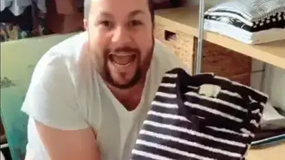 מכשיר לקיפול חולצות