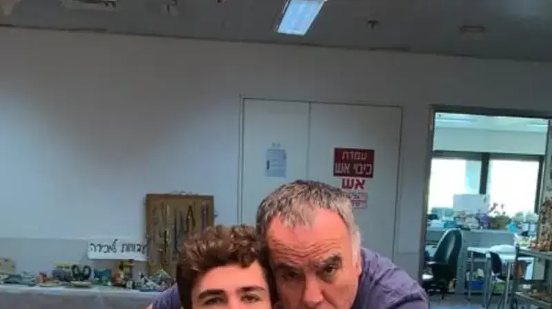 מוטי אוחיון עם חביב אוחיון