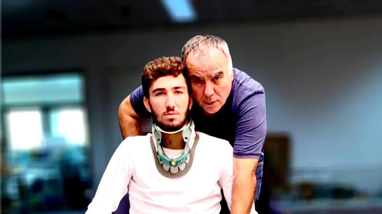 מוטי אוחיון עם חביב אוחיון