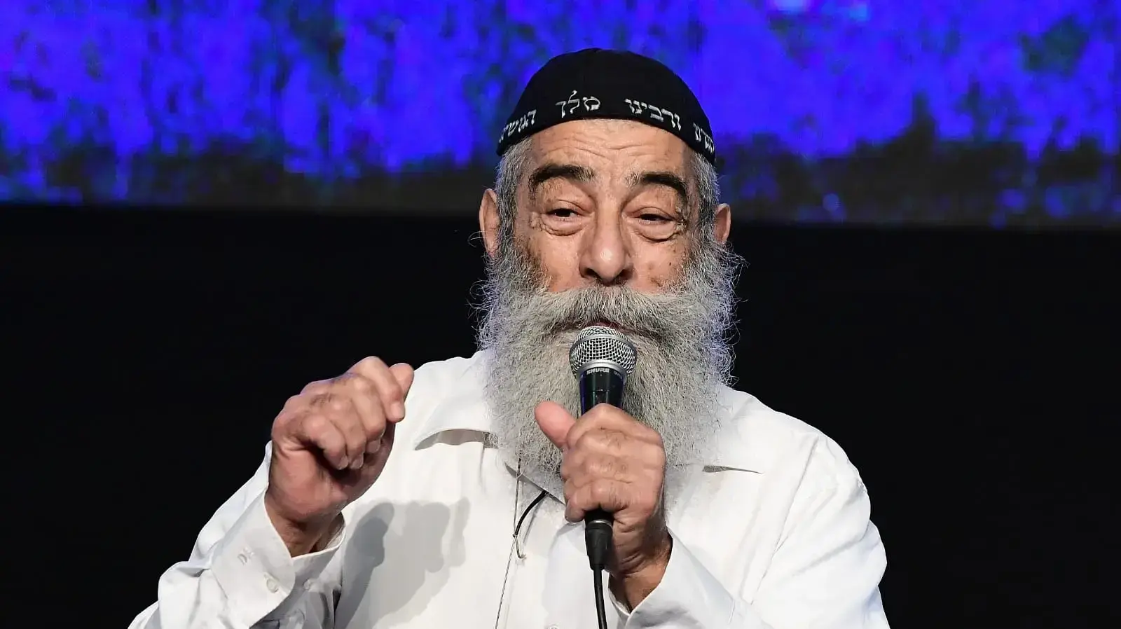 אריאל זילבר בכנס חירום של הליכוד נגד ממשלת מיעוט בתמיכת המפלגות הערביות, גני התערוכה, תל אביב 17 בנובמבר 2019