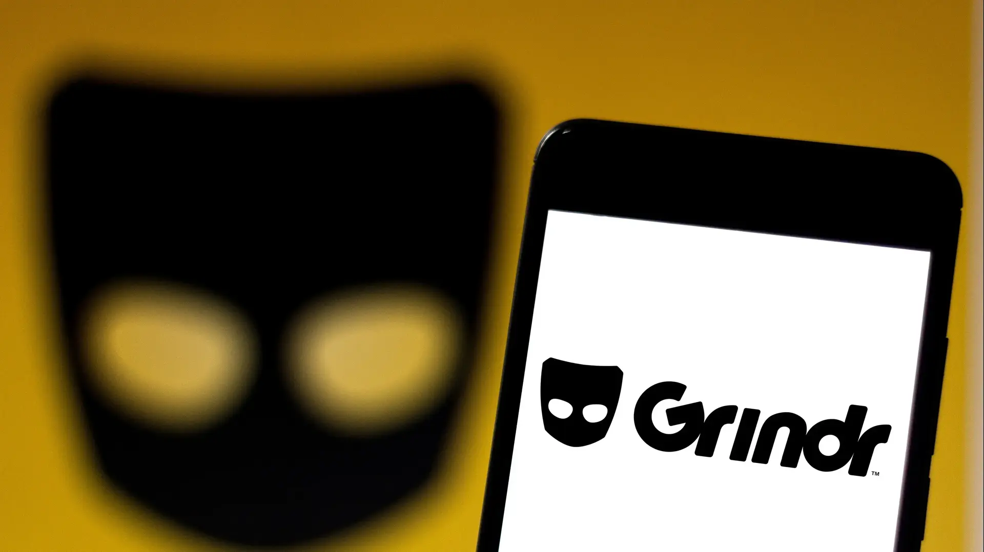 אפליקצית ההיכרויות Grindr, ללהט"ב. אילוסטרציה