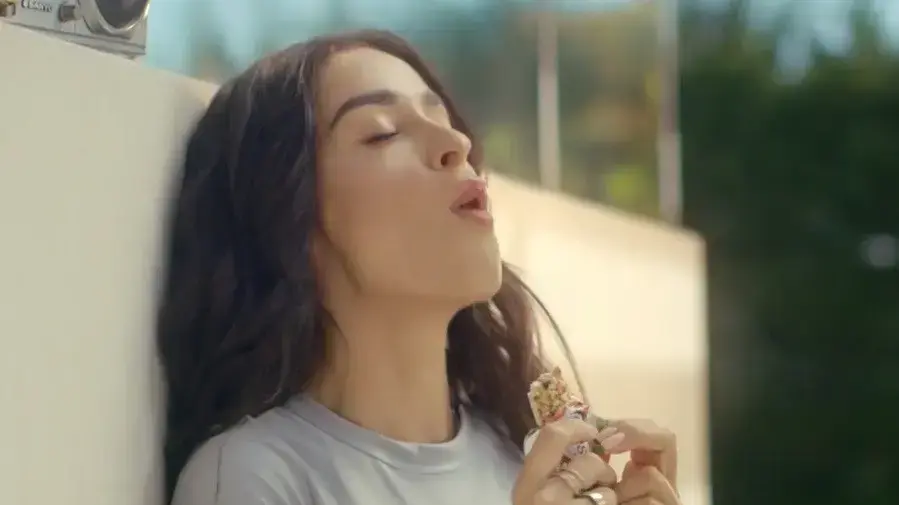 אלני פוריירה בקמפיין ישראלי ל"פיטנס"
