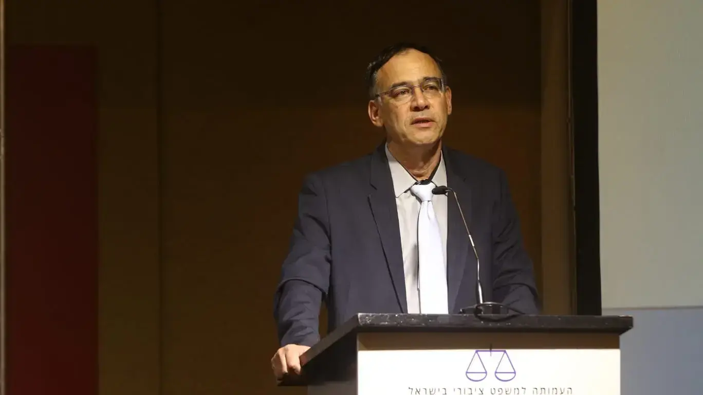 פרקליט המדינה, שי ניצן במהלך כנס משפט במלון דן כרמל, חיפה 5 בדצמבר 2019