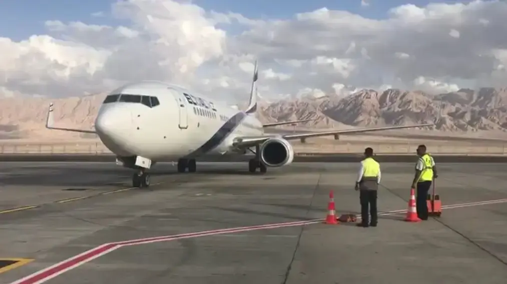 בפעם הראשונה טיסה של אל על מרומא תנחת בשדה ברמון בגלל מזג האוויר שפקד את אזור המרכז\ 12 בדצמבר 2019