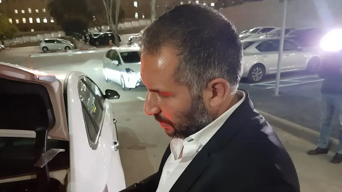 רון קובי בתום דיון בעניינו, בית המשפט העליון\ 15 בדצמבר 2019