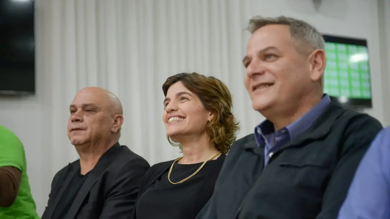 כינוס ועידת מרצ והסכמות חברי הרשימה בבחירות לכנסת ה23,  בבית סוקולוב ת"א, 22 בדצמבר 2019