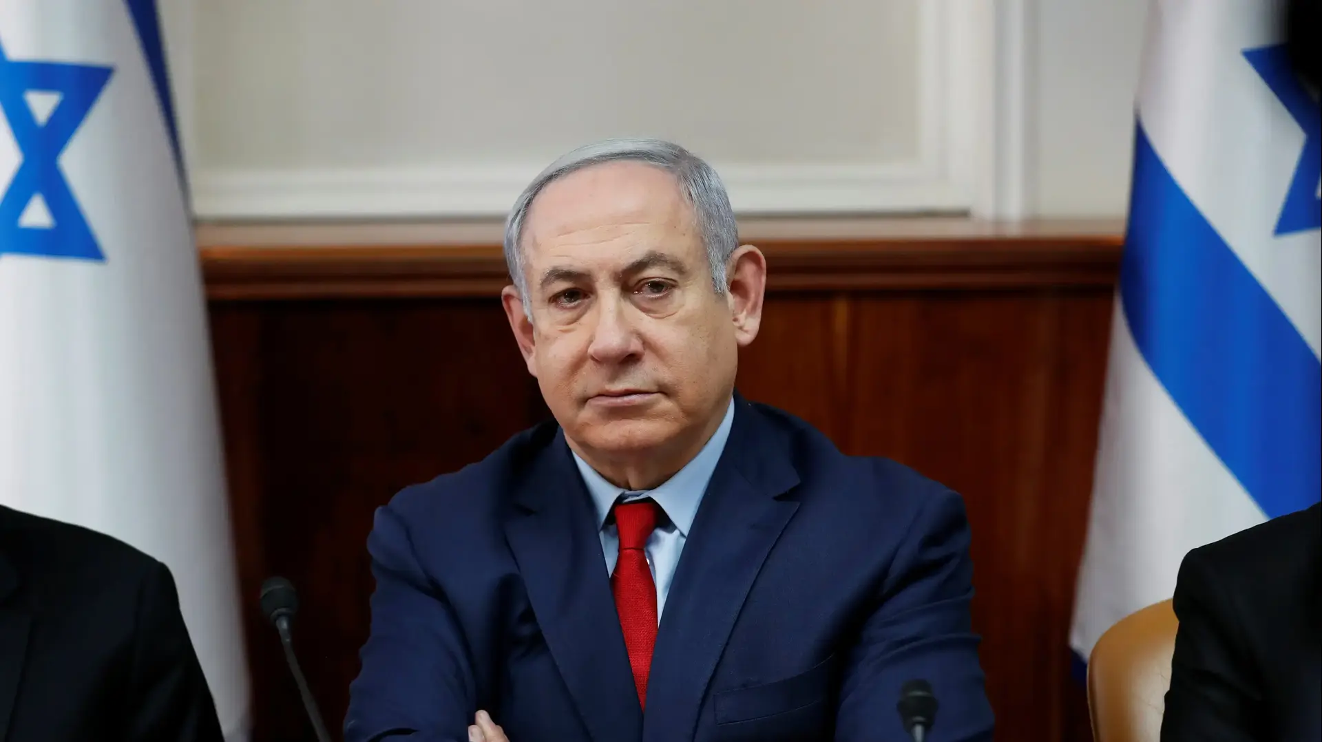 ראש הממשלה בנימין נתניהו בישיבת ממשלה, 5 בינואר 2020