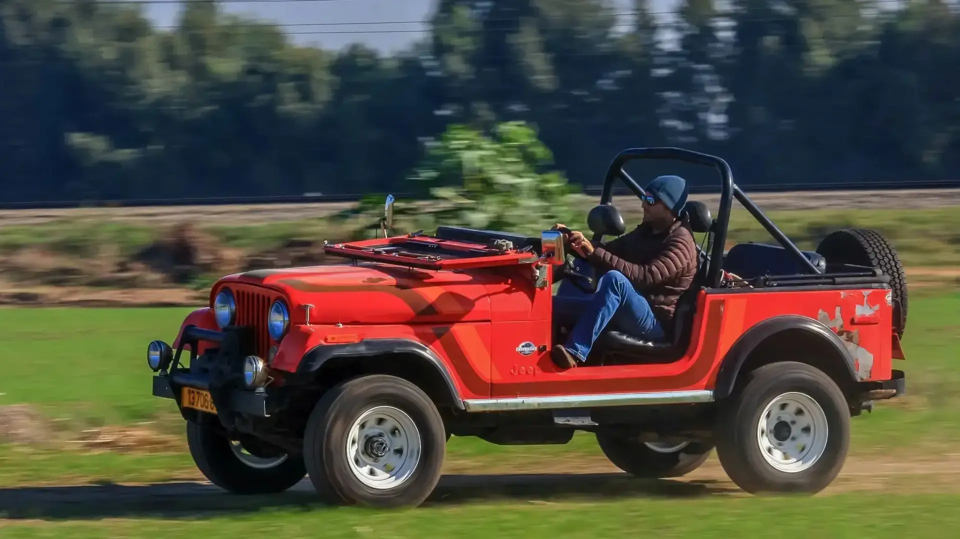 פרויקט שיפוץ ג'יפ CJ7