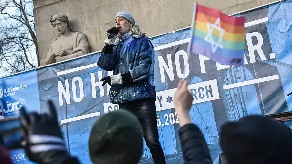 Matisyahu Performs At NYC Jewish Solidarity March
מתסיהו