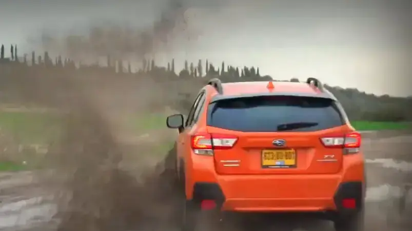 נהיגת שטח עם סובארו XV crosstrex