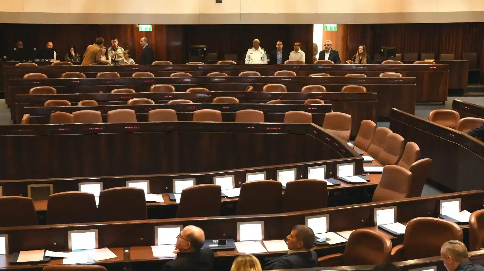 שולחן הממשלה הריק,הכנסת, 28 בינואר 2020