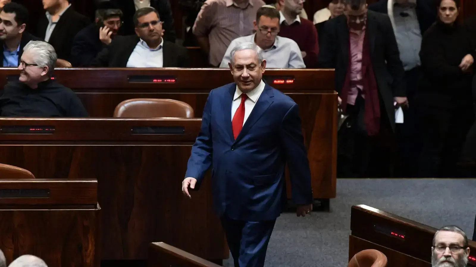 דיון במליאת הכנסת - הצעת ועדת הכנסת לחסינות לחיים כץ, כנסת, ירושלים, 17 בפברואר 2020