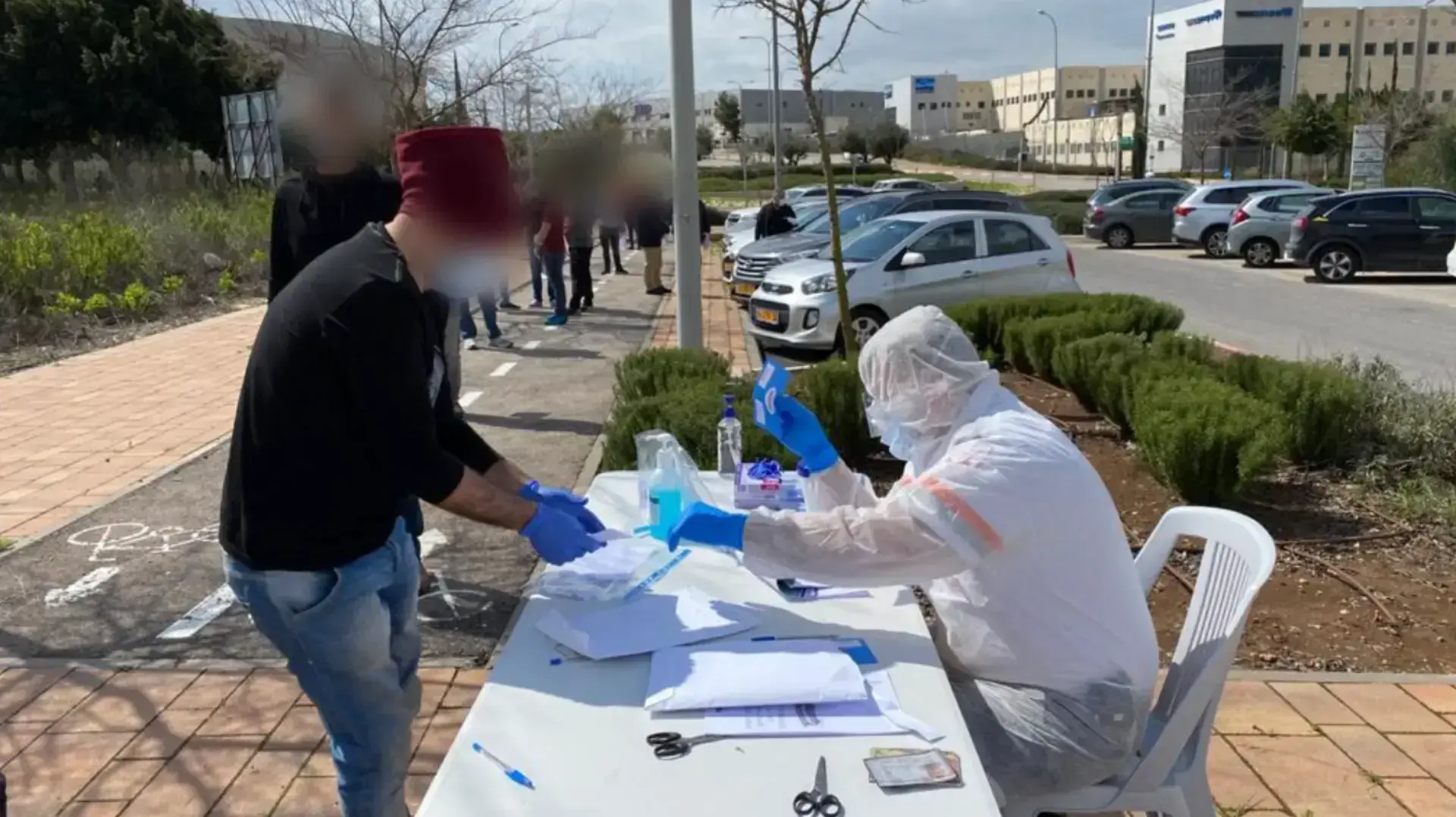 קלפי למצביעים בבידוד, 2 במרץ 2020 קלפי למצביעים בבידוד, 2 במרץ 2020