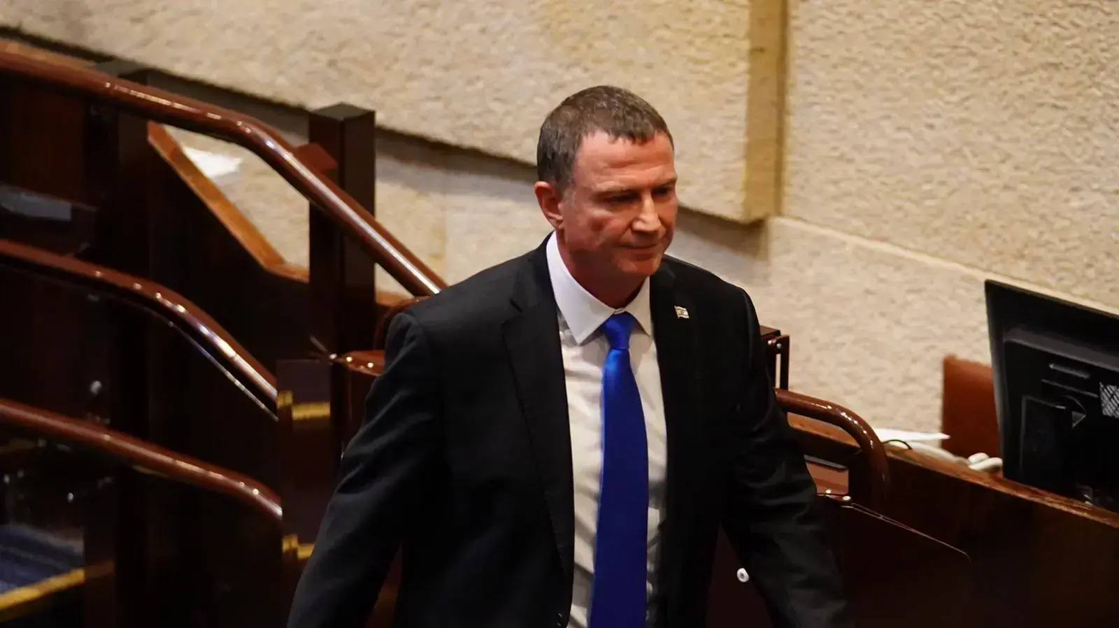 ההתפטרות של יו"ר הכנסת יולי אדלשטיין, 25 במרץ 2020