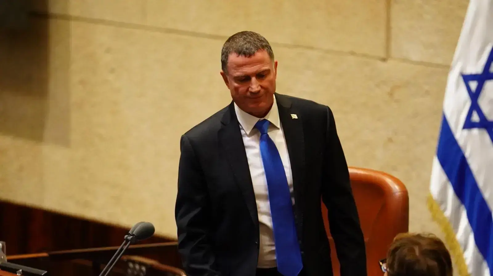 ההתפטרות של יו"ר הכנסת יולי אדלשטיין, 25 במרץ 2020