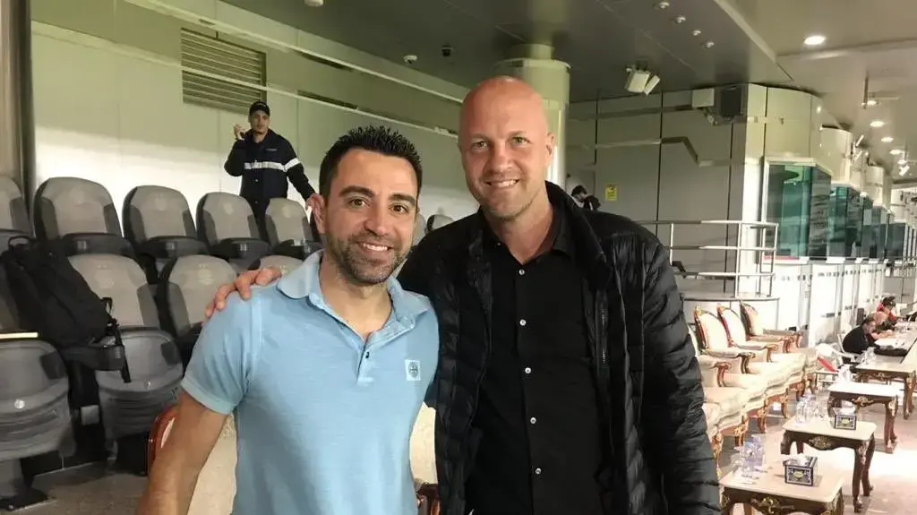 ג'ורדי קרויף עם צ'אבי ג'ורדי קרויף עם צ'אבי