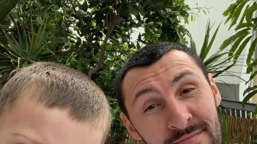טוני גפני ובנו לנדן גפני
