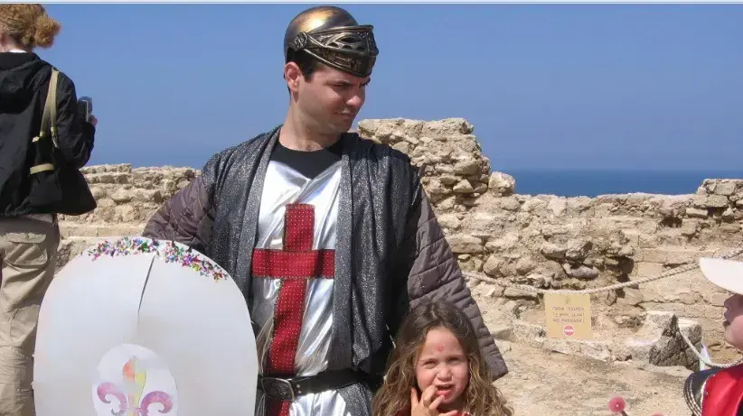 אבירים בגן לאומי אפולוניה