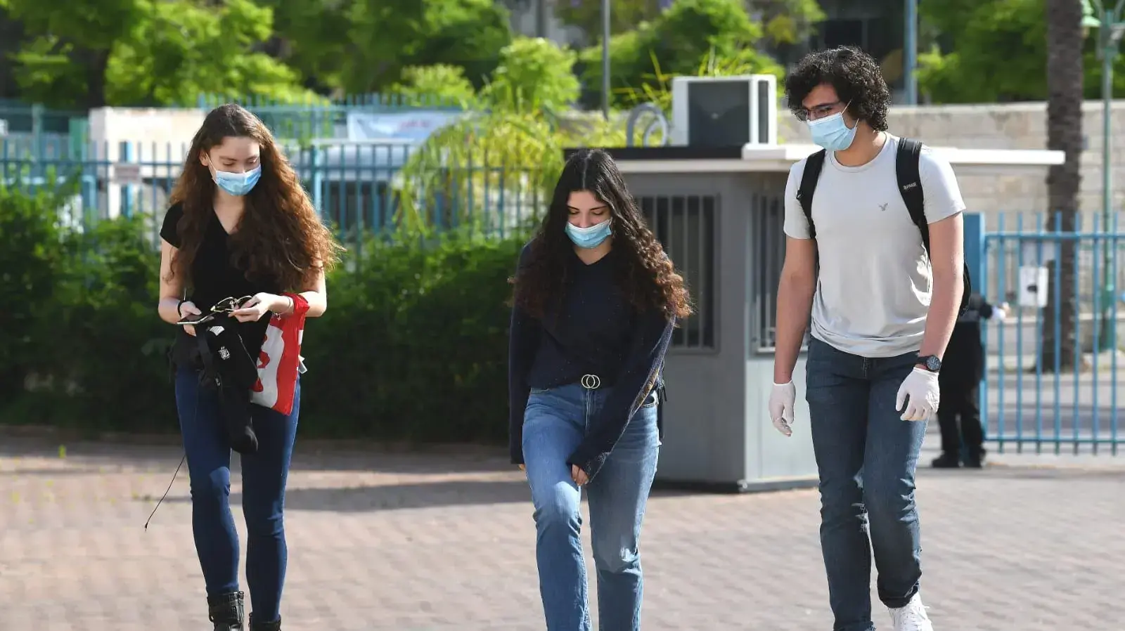 בית הספר התיכון אחד העם בפתח תקווה 5 במאי 2020