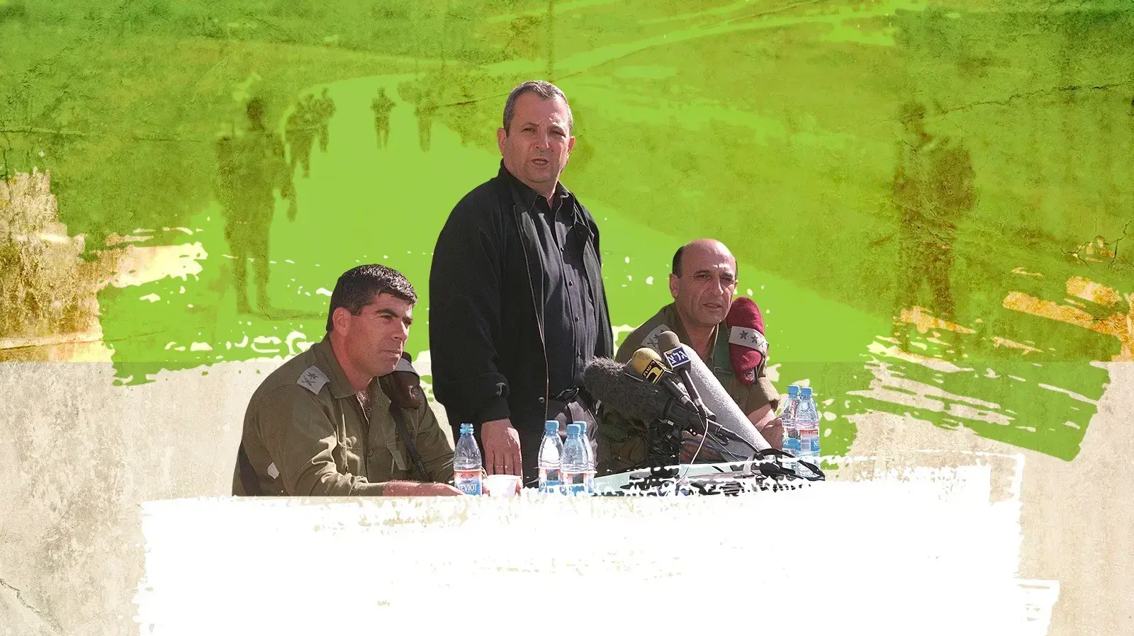 גבי אשכנזי, אהוד ברק ושאול מופז לקראת הנסיגה מלבנון, מאי 2000