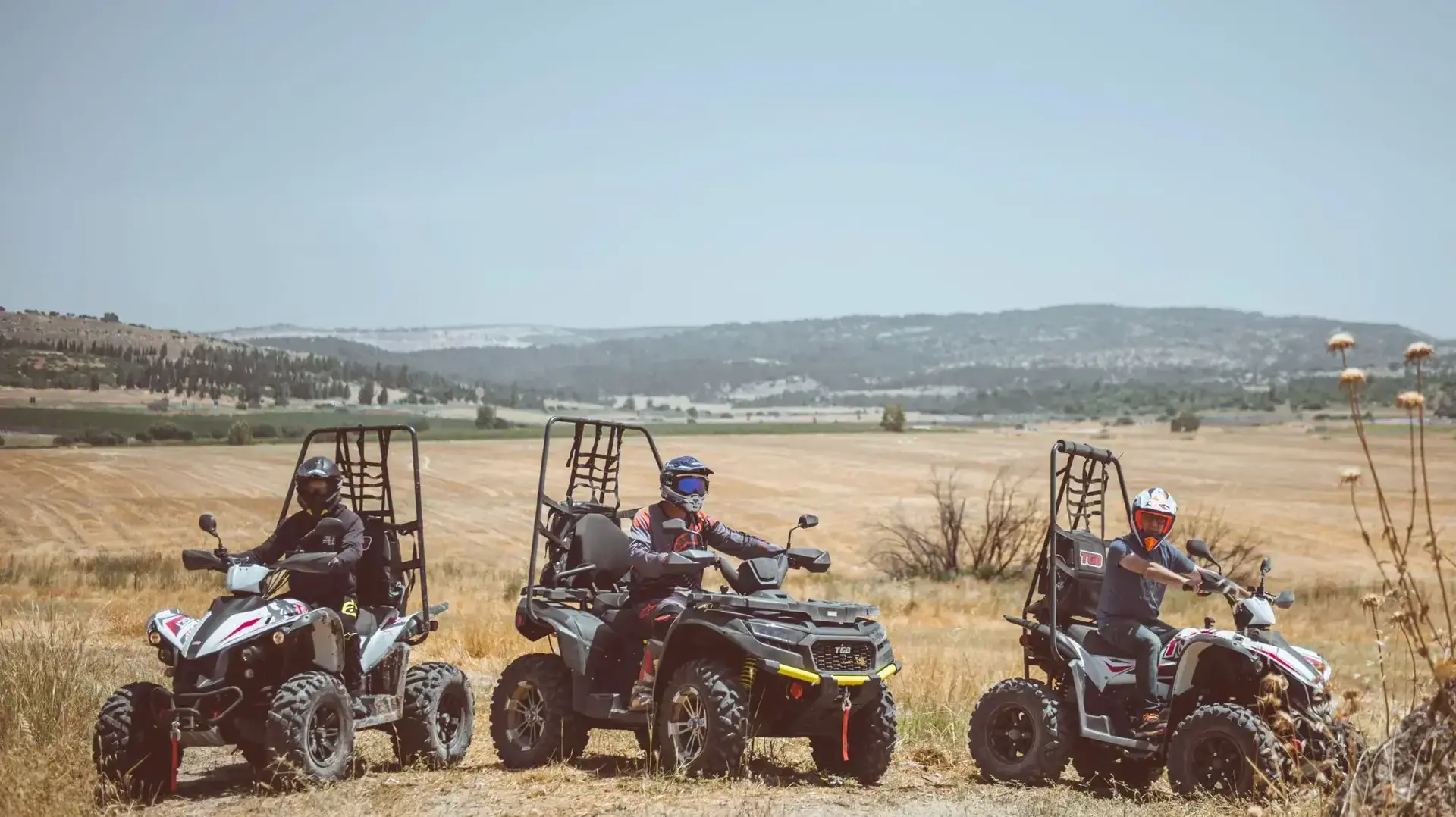 רכיבה ראשונה: טרקטורוני TGB