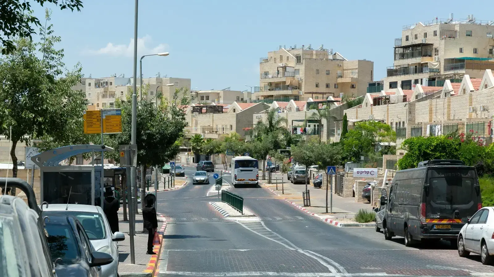 ביתר עילית בעת החלת הסגר בעקבות תחלואת הקורונה בעיר 8 ביולי 2020