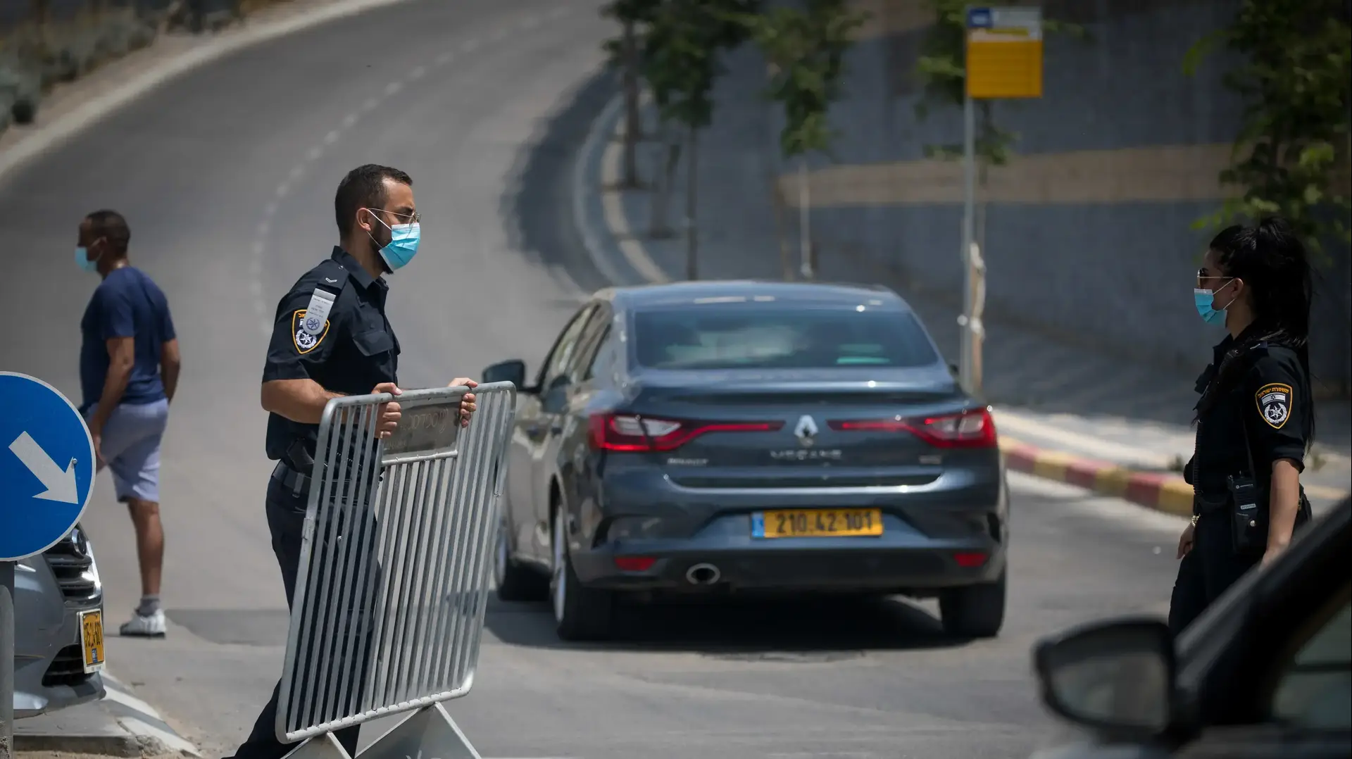 סגר בשכונת חפציבה, בית שמש, 10 ביולי 2020 סגר בשכונת חפציבה, בית שמש, 10 ביולי 2020