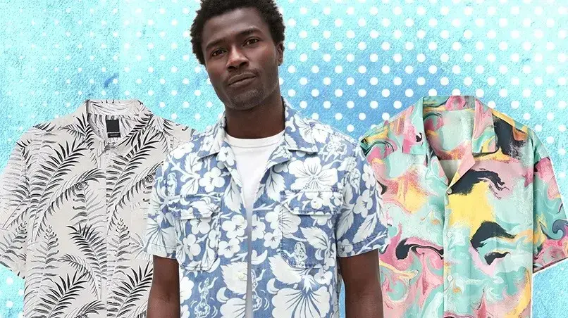אופנת גברים - חולצות מכופתרות קצרות אופנת גברים - חולצות מכופתרות קצרות