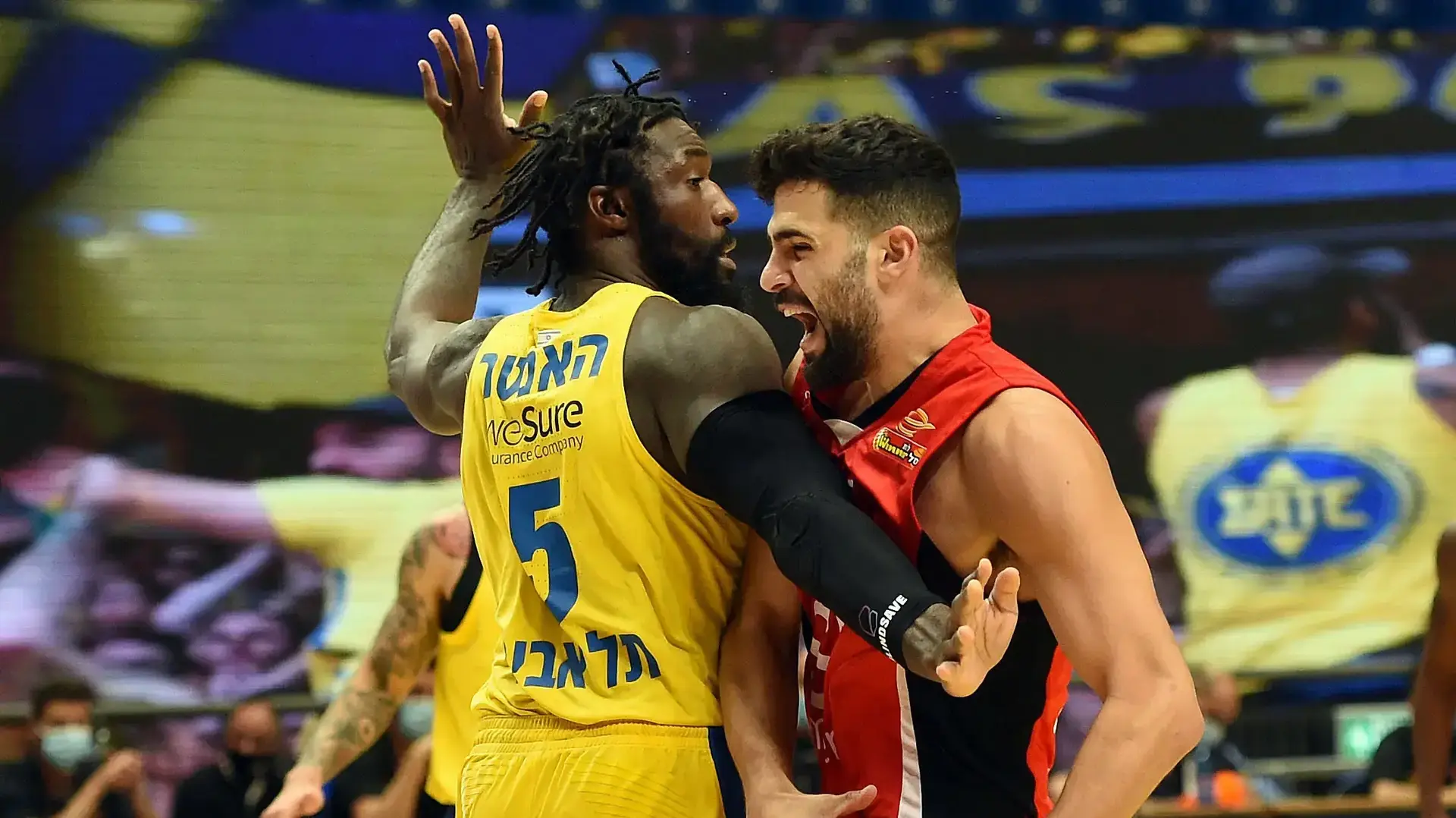 אותלו האנטר מכבי תל אביב תומר גינת הפועל תל אביב
