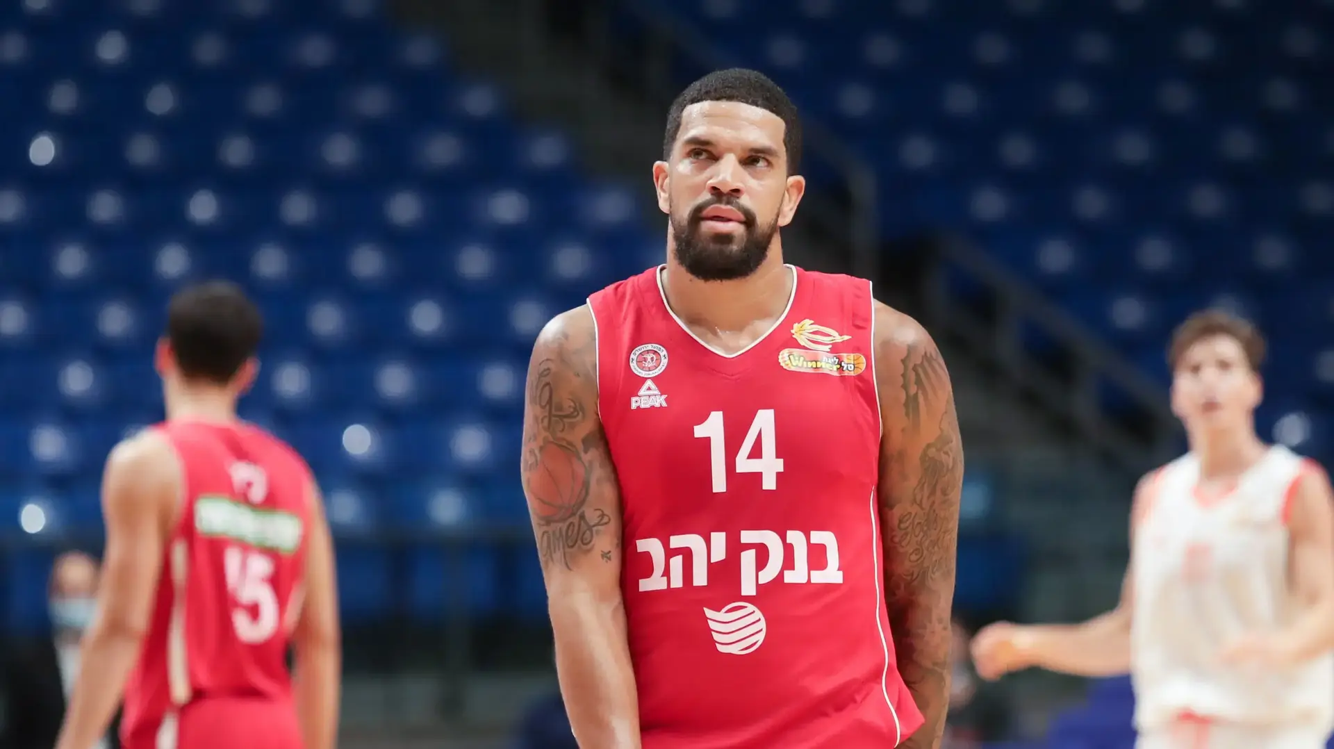 שחקן הפועל ירושלים ג'יימס פלדין
