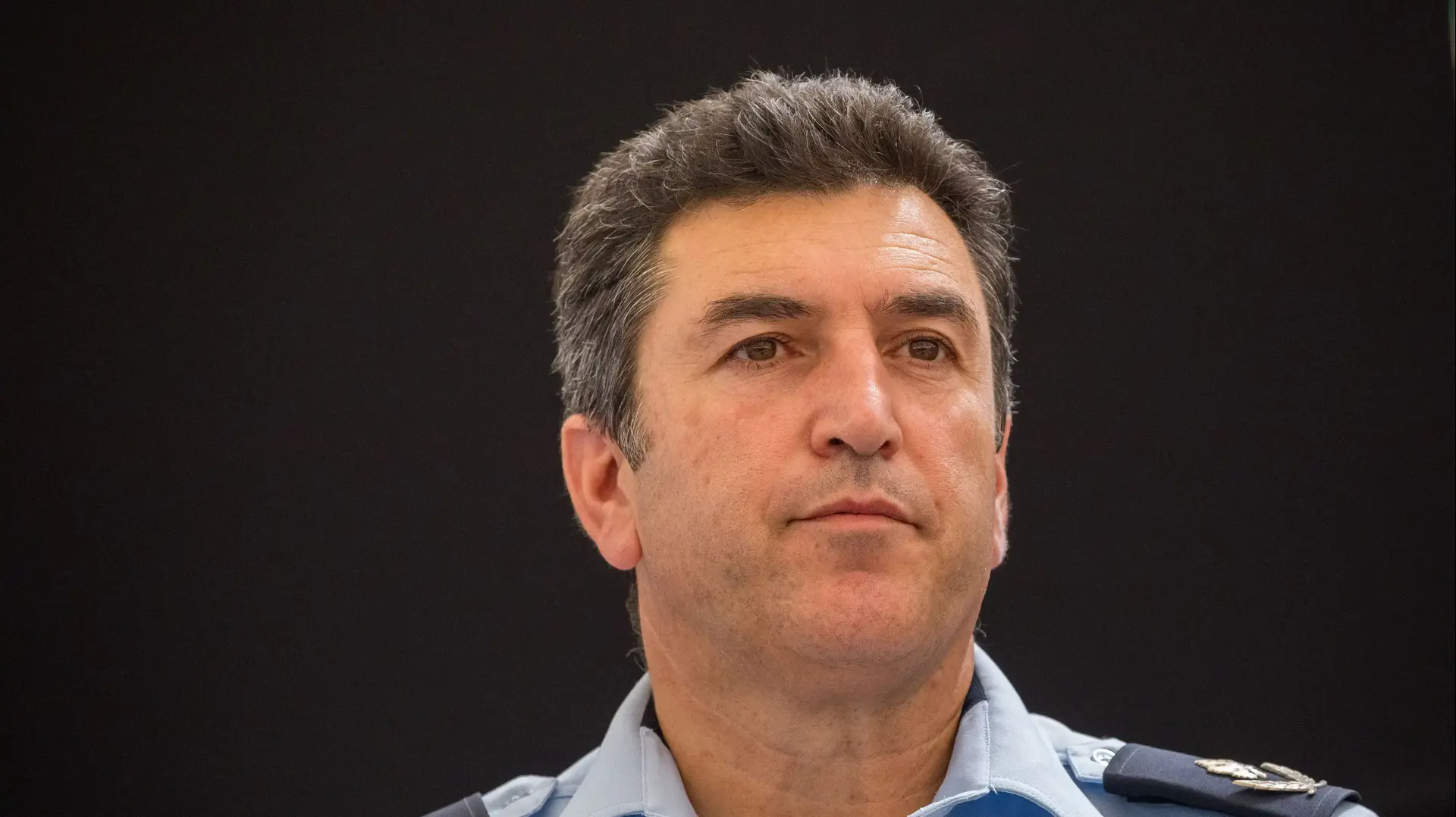 יורם הלוי, במהלך טקס של המשטרה בירושלים