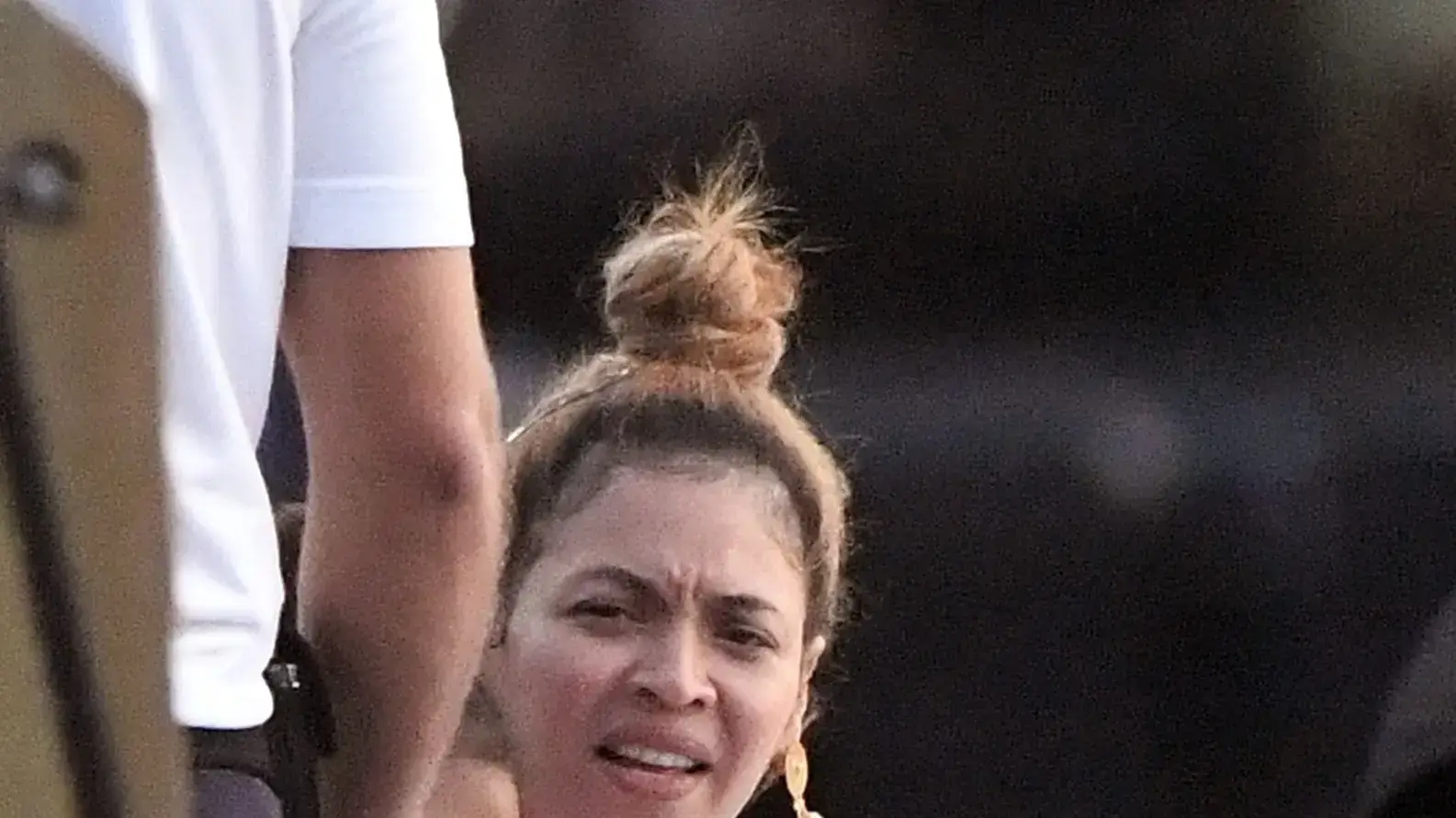 ביונסה בהפלגה עם ילדיה