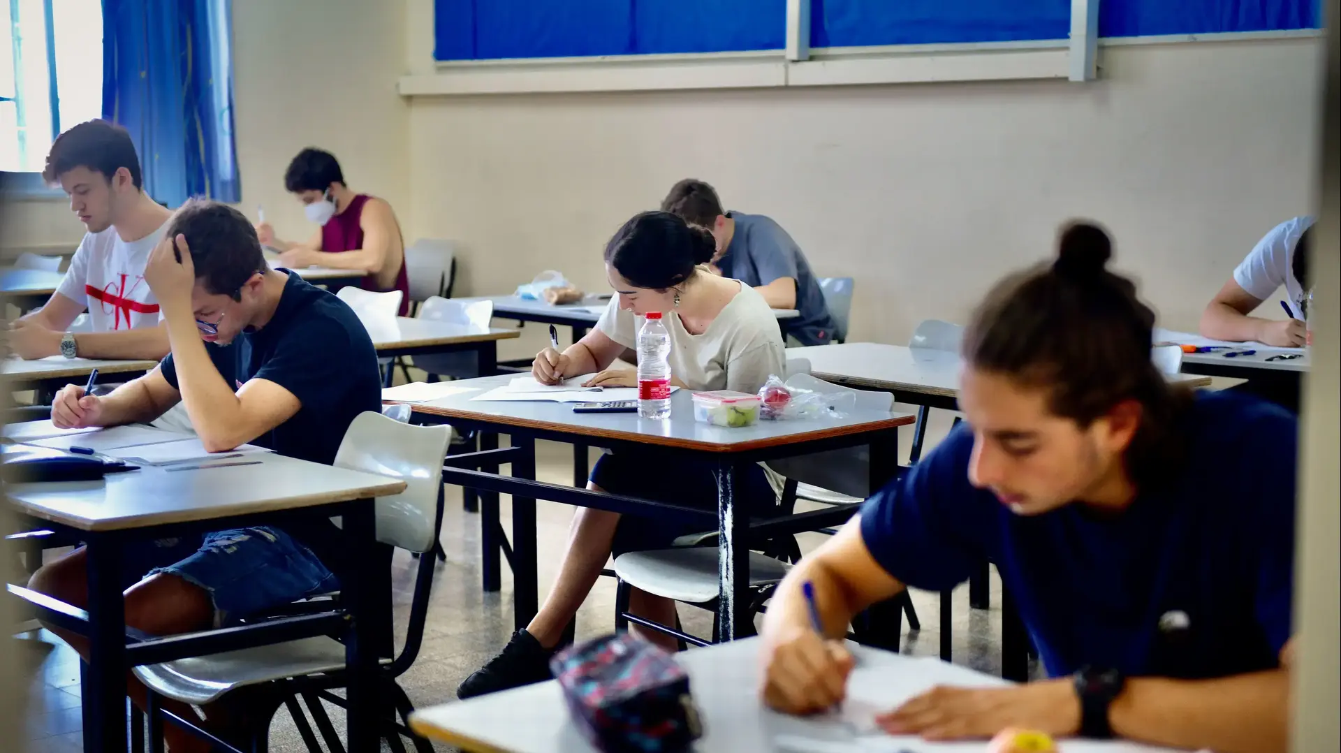 בחירת בגרות במתמטיקה
בתיכון בתל אביב 29 ביוני 2020