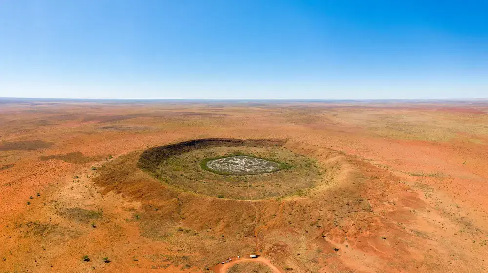 מכתש Wolfe Creek Crater באוסטרליה