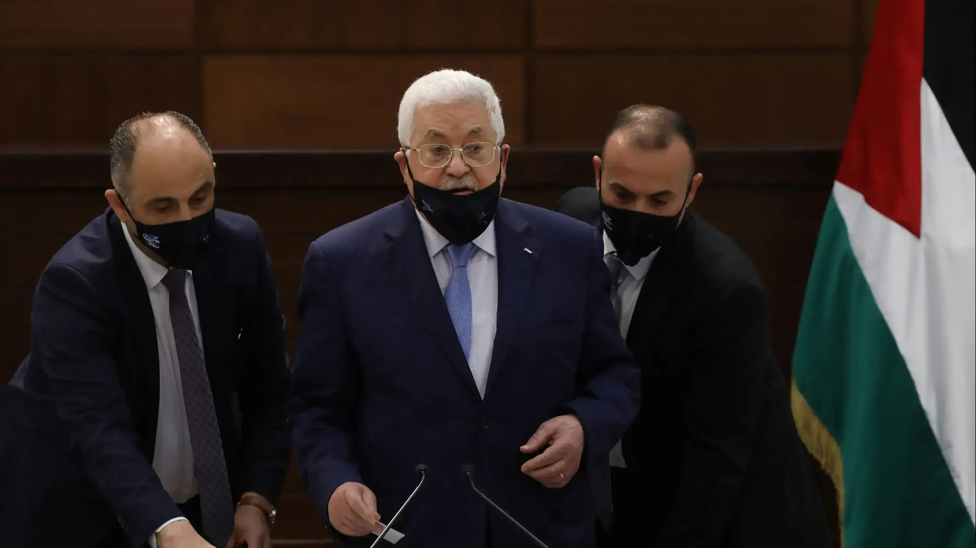 יו"ר הרשות הפלסטינית, אבו מאזן, 3 ספטמבר 2020