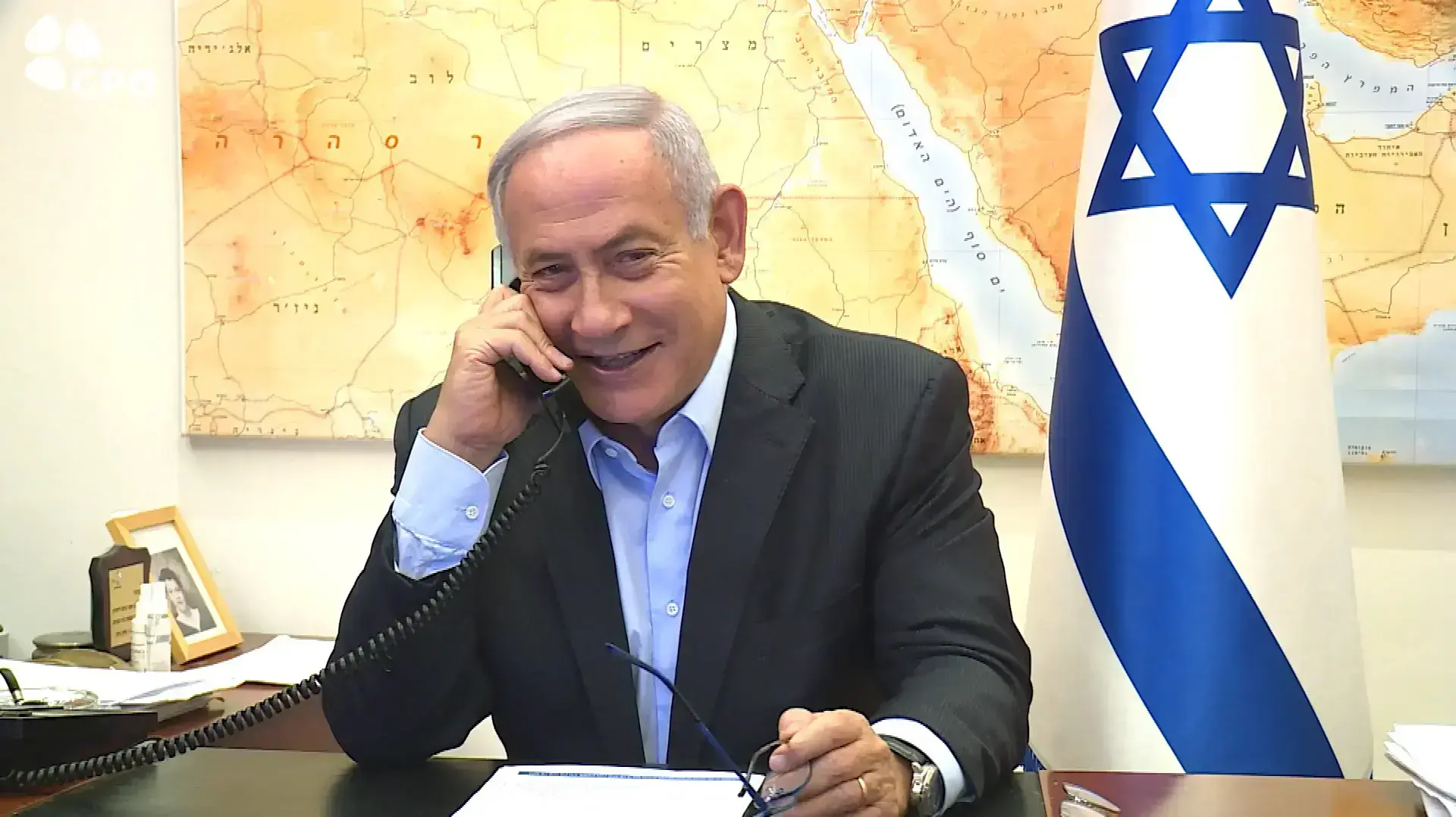 שבוע לאחר ההסכם נתניהו שוחח בטלפון עם יורש העצר של בחריין
22.09.20