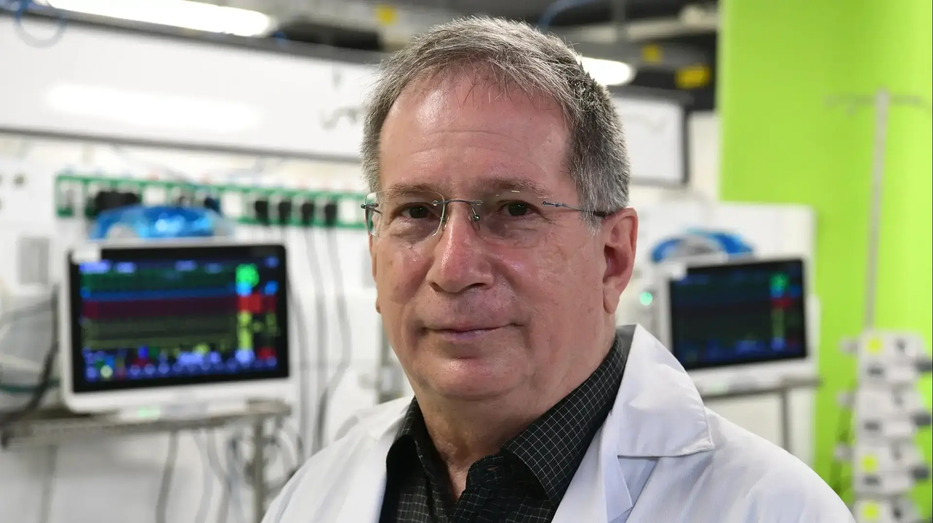 ד"ר מיכאל הלברטל, מנה"ל בית החולים, חניון בית חולים הופך למחלקות אישפוז וחדרי ניתוח בית חולים רמבם חיפה, 24 בספטמבר 2020