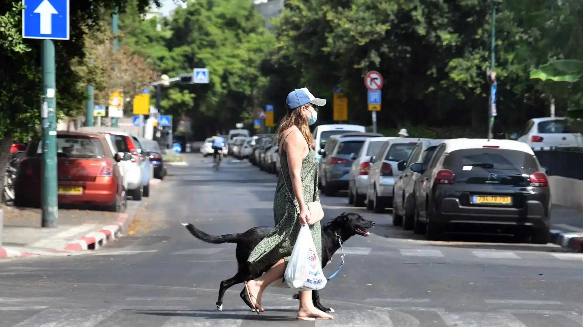 תל אביב בזמן הסגר, 10 באוקטובר 2020