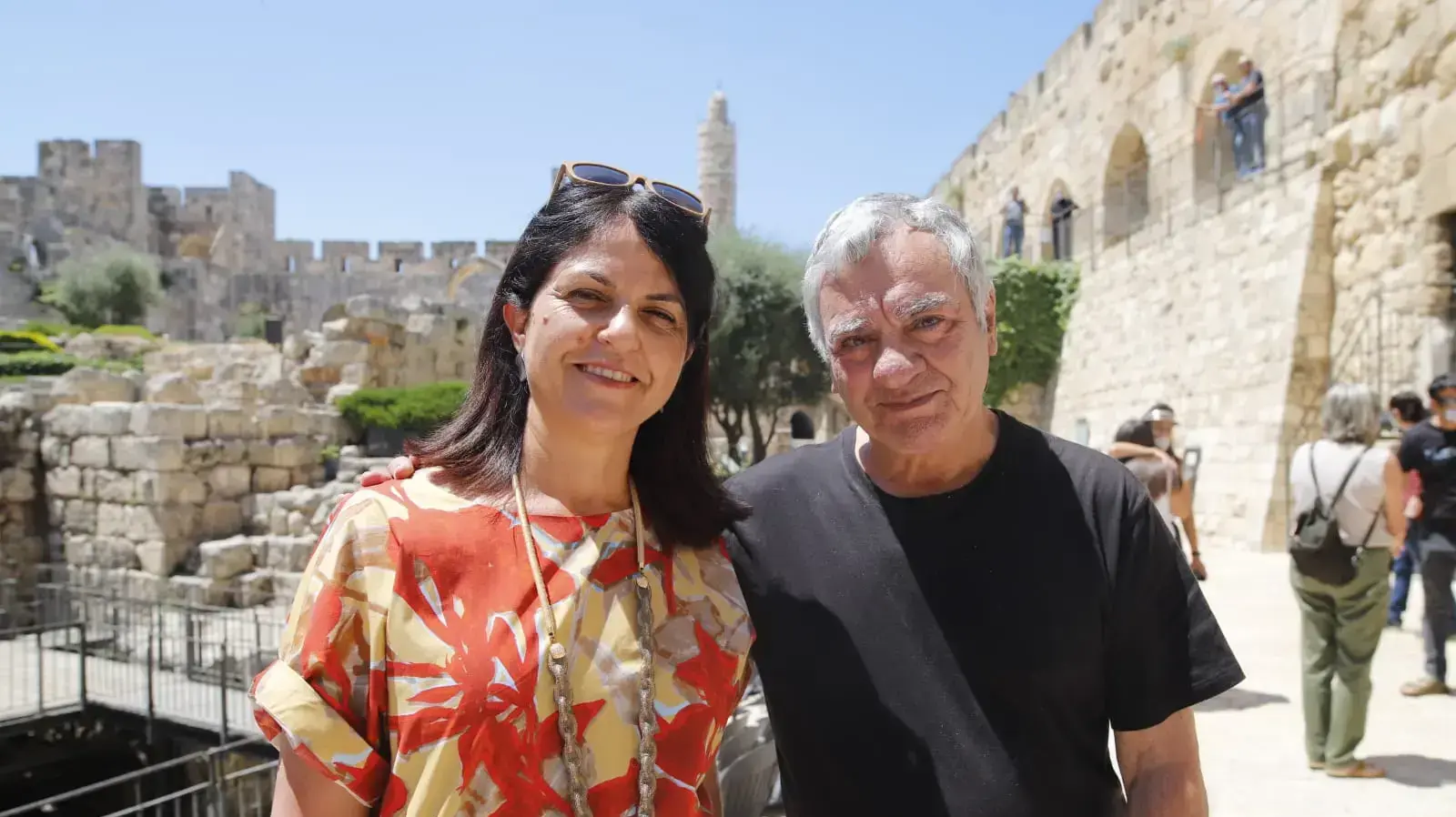 גברי בנאי אילת ליבר מוזיאון מגדל דוד