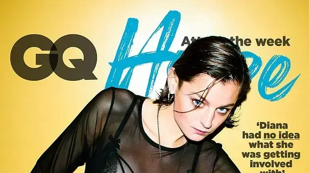אמה קורין הנסיכה דיאנה שער מגזין GQ בריטניה