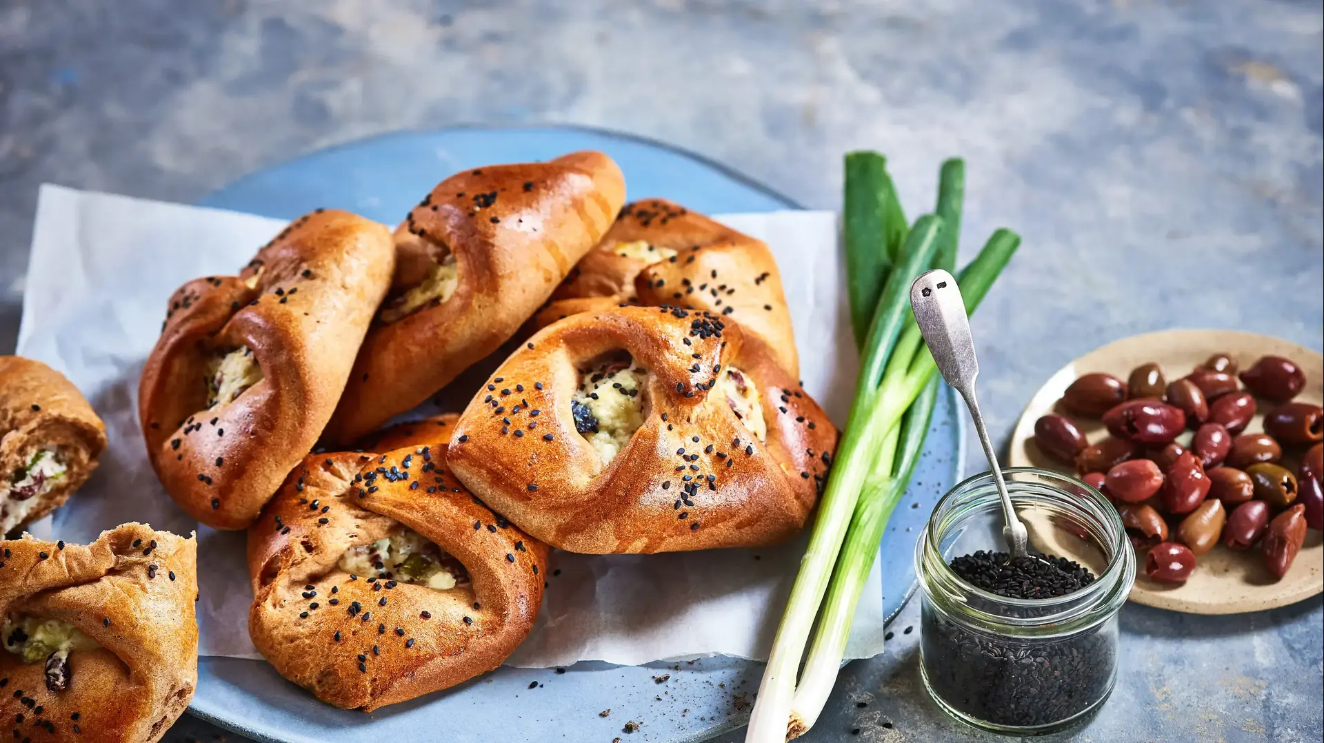 גביניות כוסמין מלוחות