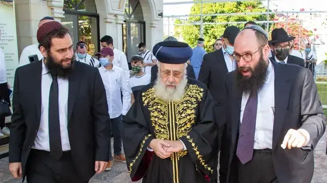 הראשון לציון הרב יצחק יוסף בביקור בדובאי