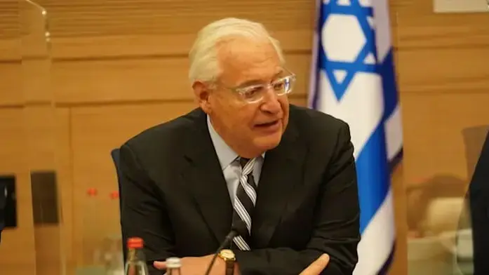 שגריר ארה"ב דיוויד פרידמן בדיון בוועדת המשנה למדיניות ואסטרטגיה בכנסת 11 בינואר 2021