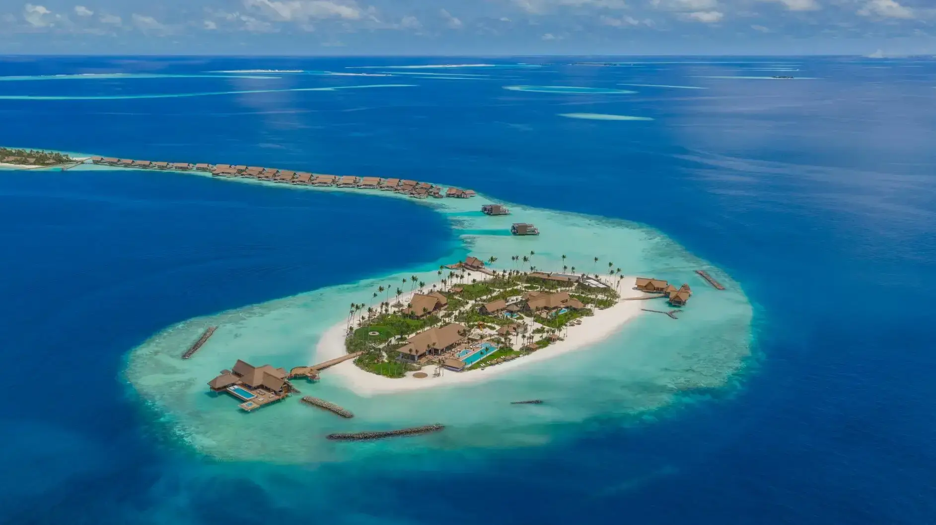 האי Ithaafushi (איתאפושי) של וולדורף אסטוריה באיים המלדיביים