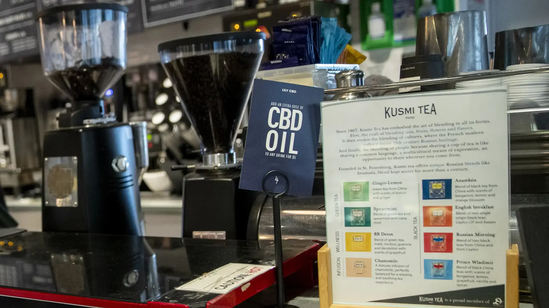 חנות בניו יורק מוכרת שמן CBD