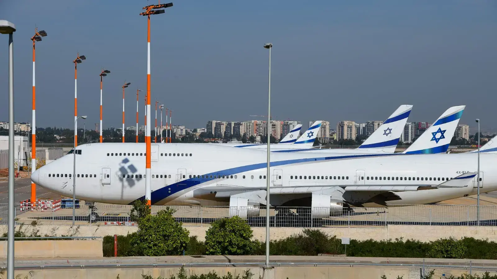 מוטסים בנתב"ג 25 בינואר 2021