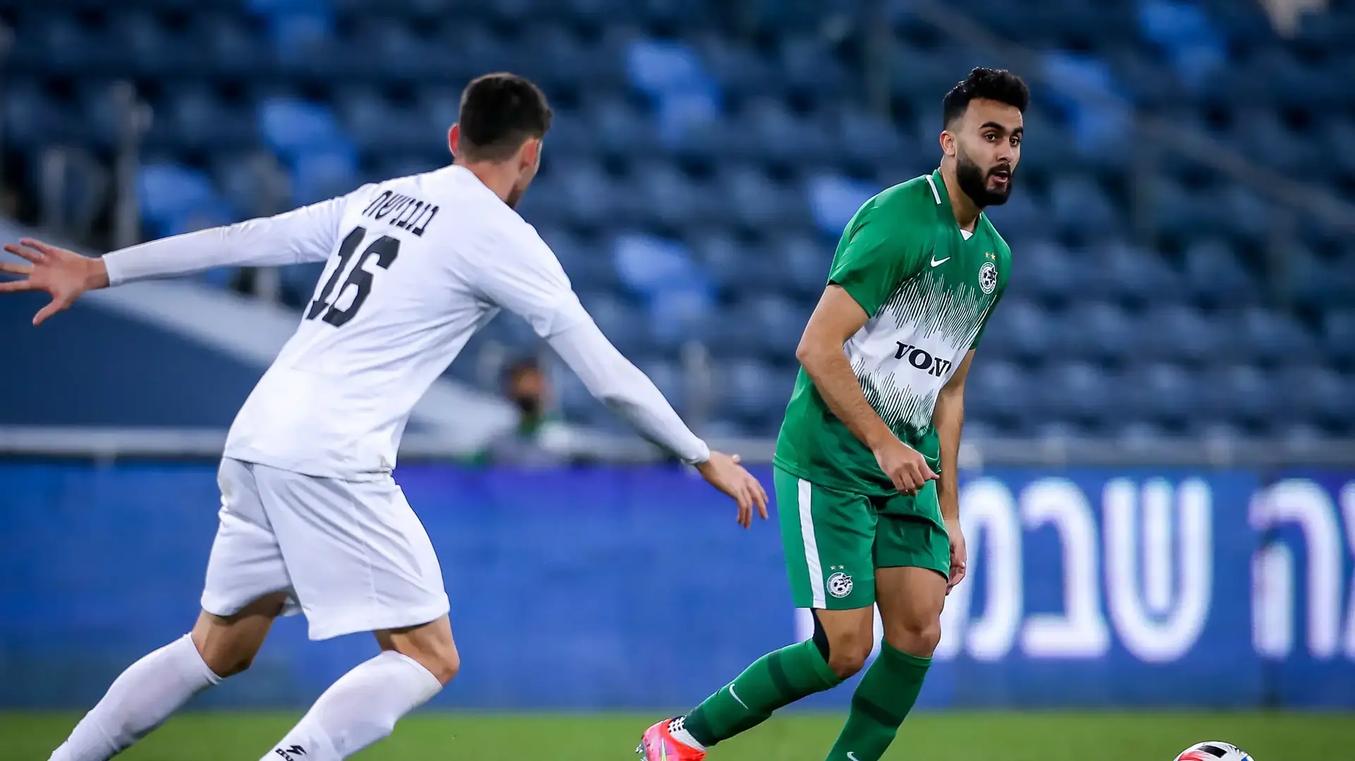 שחקן מכבי חיפה מוחמד עוואד